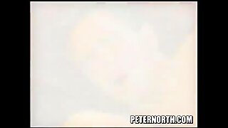 Kristina Black swallows a huge Peter North cumshot