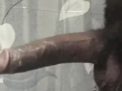 long slender black cock