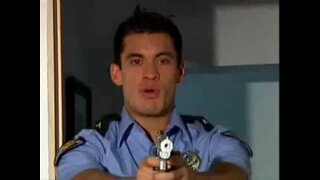 Cop Fucked by Big-Dicked English Tourist (1/2)