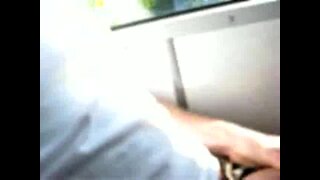 big uncut cock on a train