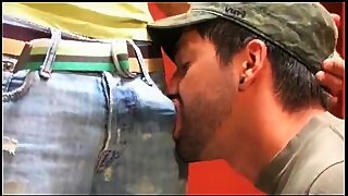 Painter takes a break