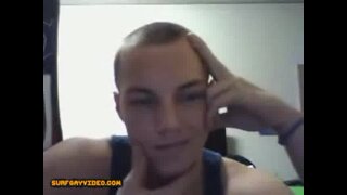 Hung young straight boy