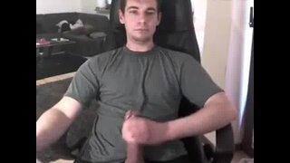 Precum play and cum
