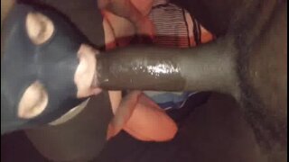 Hung French Speaking black skullfucker