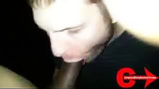 Big Cock in an Adult Video Arcade Booth