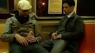 Massive Cock Public Train Blowjob