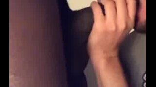 Sucking Big Black Cock
