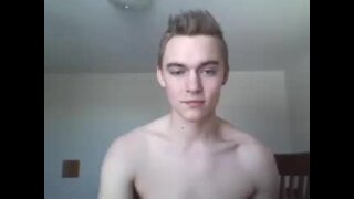Nate sexy twink with huge cock