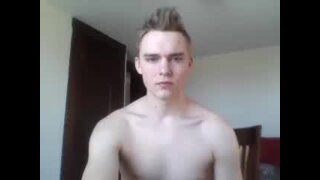 Nate beautiful cock shoots huge load 2