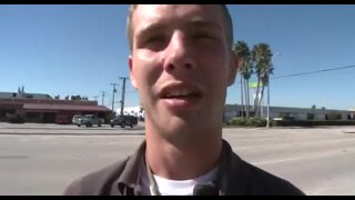 Guy on the street looking for a guy to fuck.