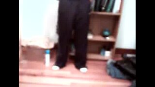 Knee-length dick.
