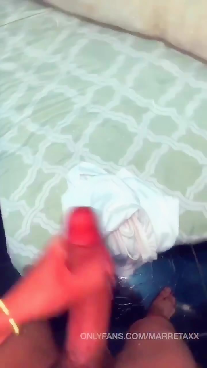 Monster dick cums on a mirror