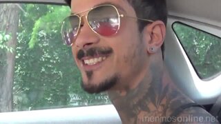 Screaming on the thick cock