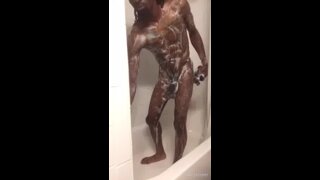 Whopper sized cocks - whopper cock in the shower