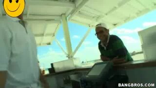 Skinny blonde gets fucked