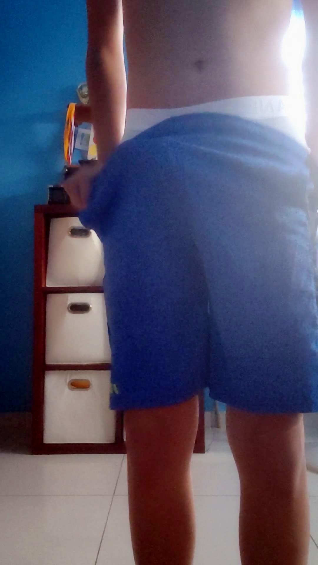 Showing my cock and cum