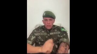 Big Brazilian Soldier squirts