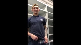 tiktok dared to jerk his uncut