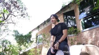 Brazilian MONSTER COCK Fucking on public place.