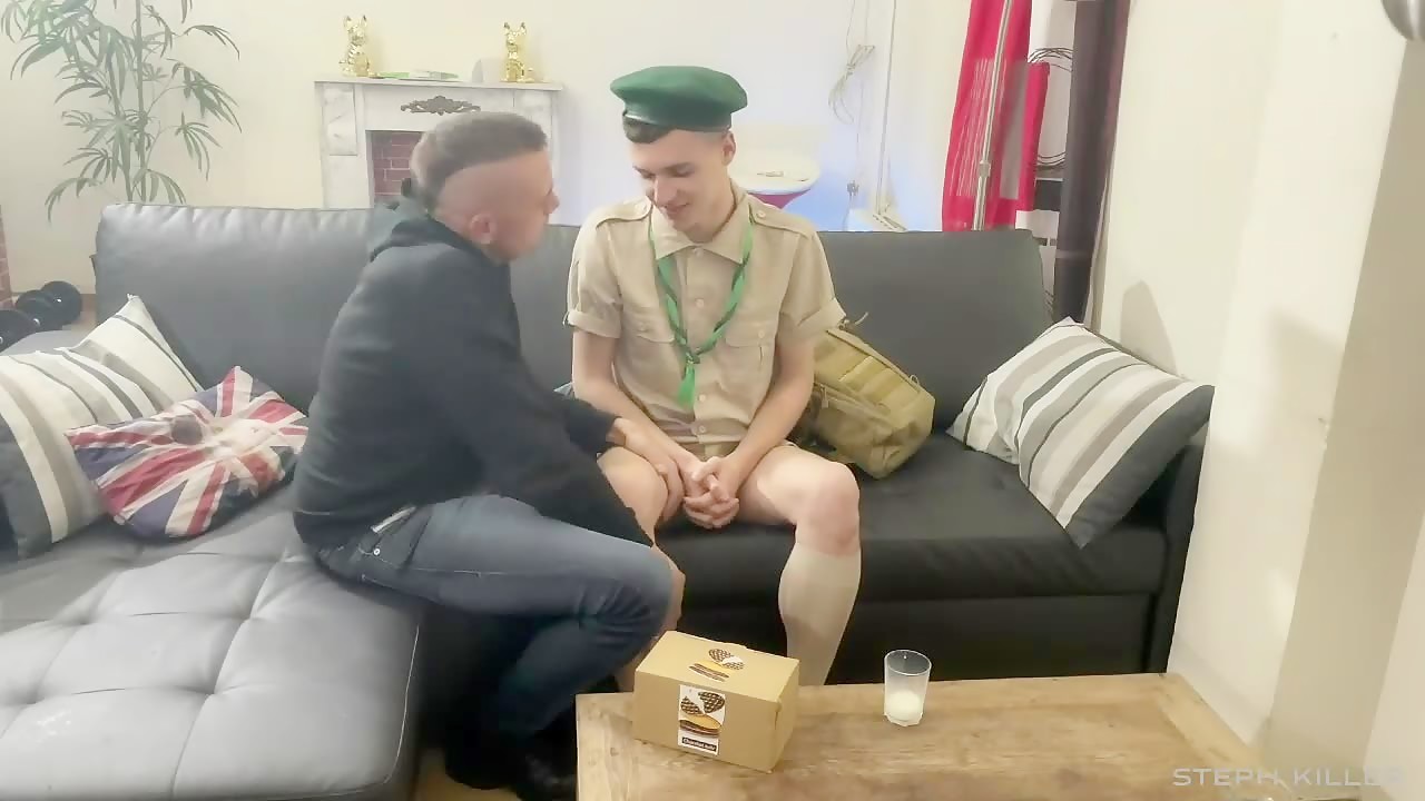 Bareback  Boy Scout Gets It