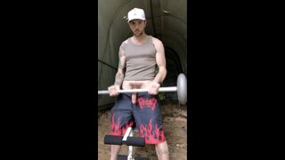 Big Dick Buddy Sucks his own cock