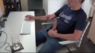 Daddy is working from home