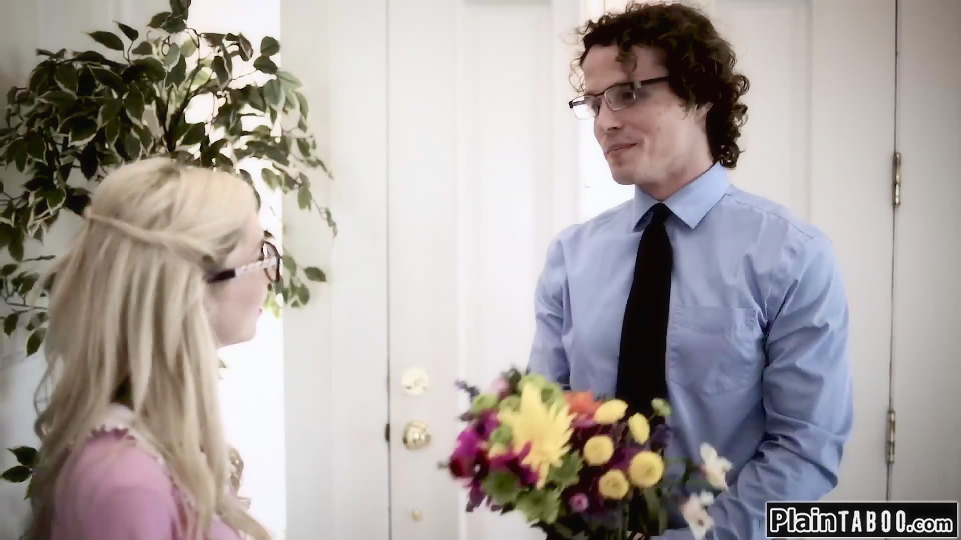 How about your virgin teen gf pays your debt with her pussy