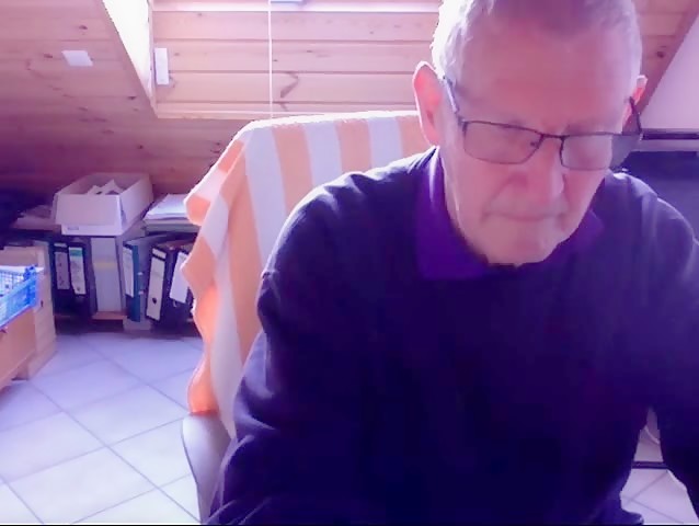 74-Year-Old German Silver Daddy Cums Hard