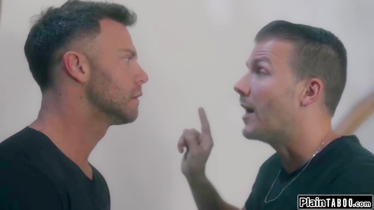 Busty tattooed wife manhandled rough by hubby and his friend