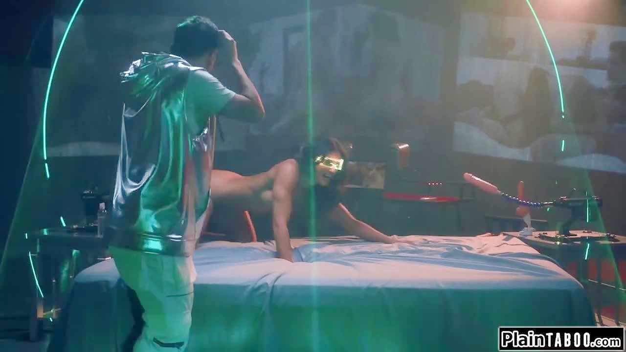 Stepson is anal fucking his big tits stepmom back to reality