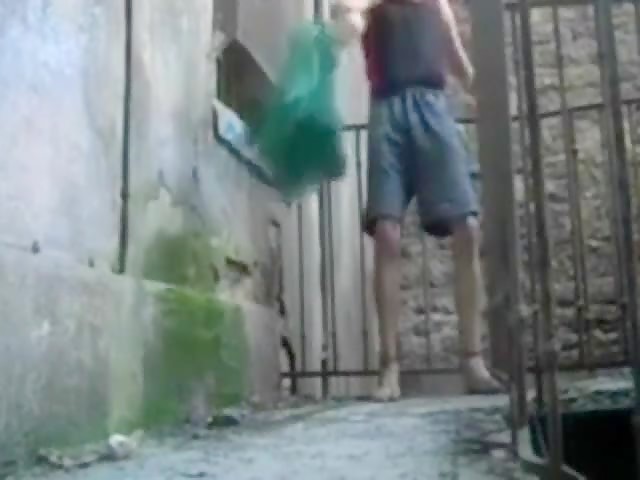 Homeless Big-Cock Amateur Masturbating