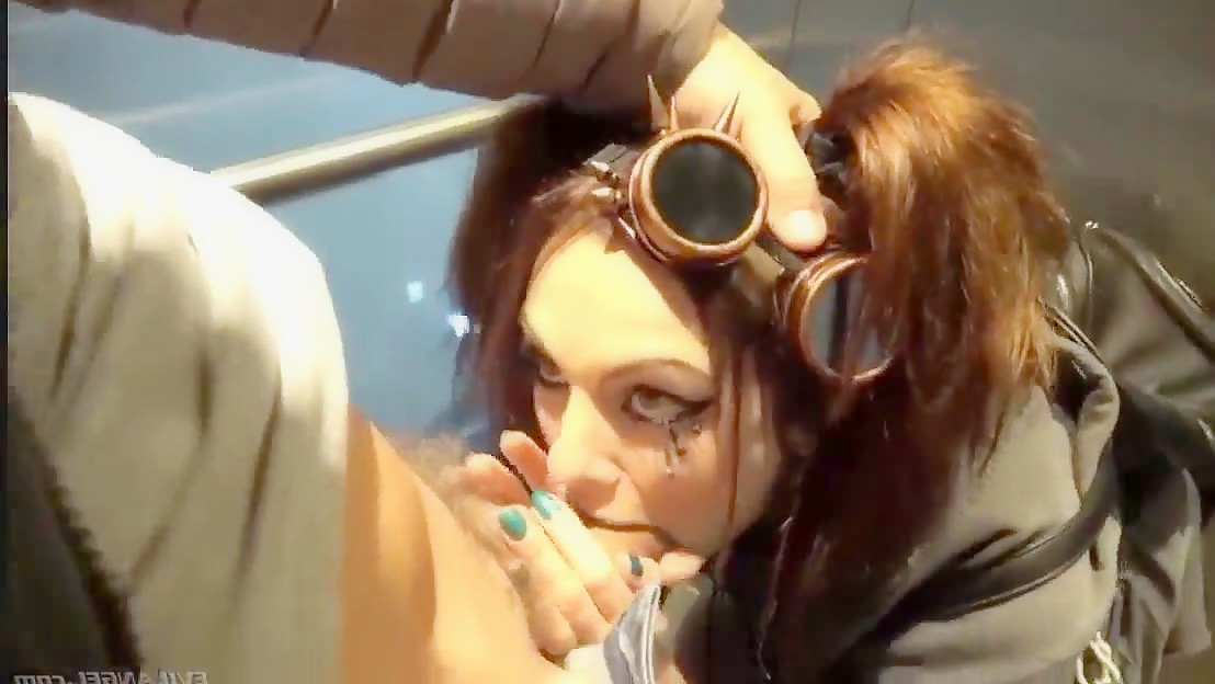 Rough rooftop fuckfest