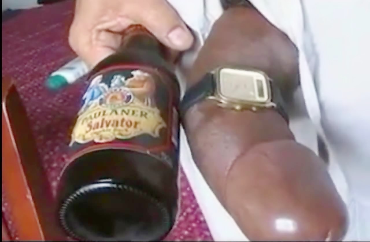 Beer bottle or beercan cock?