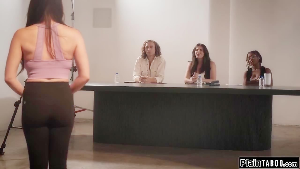 Desperate big tits actress will do anything to get the role