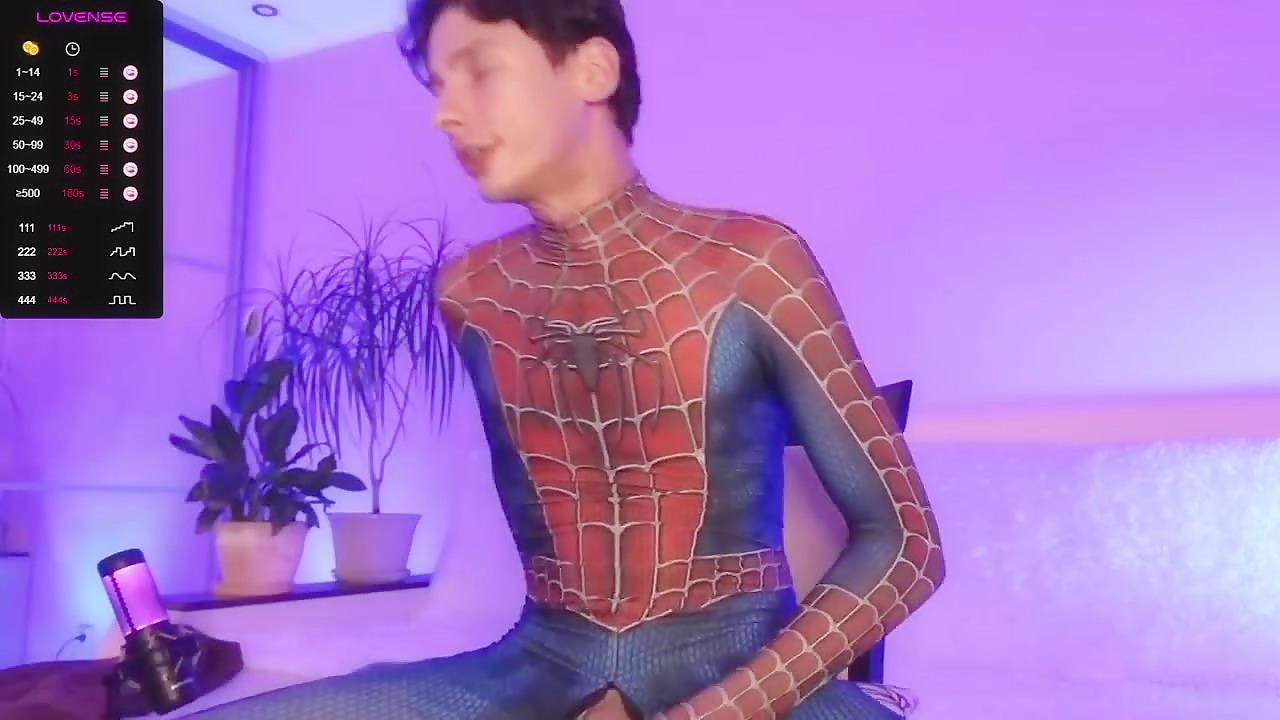 SPIDERMAN STROKE'S HIS DICK 2