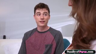 There is ENOUGH of STEPMOMMYS big tits for the both of you