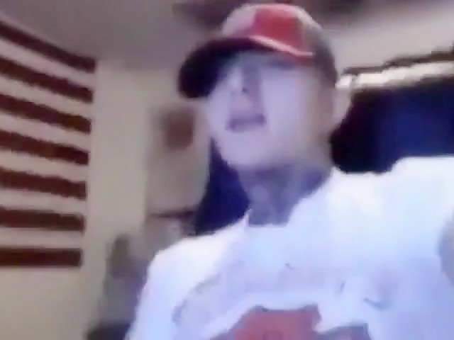 Latin Twink With Biggest Tattooed Cock Masturbates