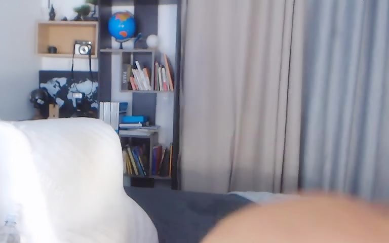 Handsome long-cocked Spanish teen solo