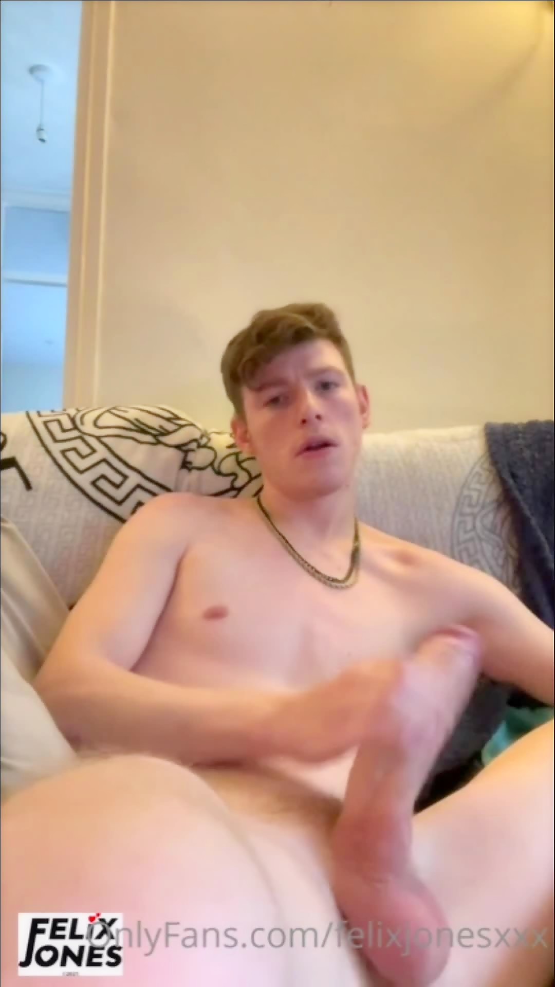 Slo-mo thick cumshot of Felix