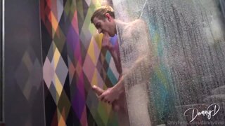 Danny D fleshlight shower fuck