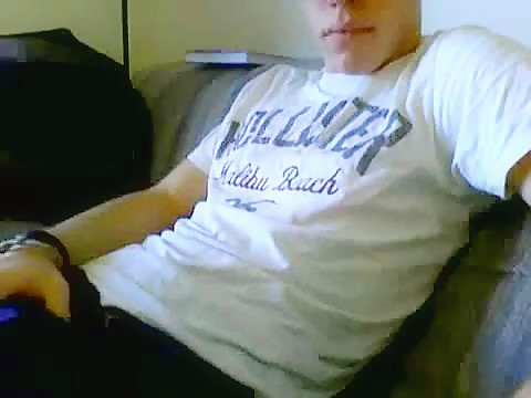 Hot and fit young man rubs one out for us