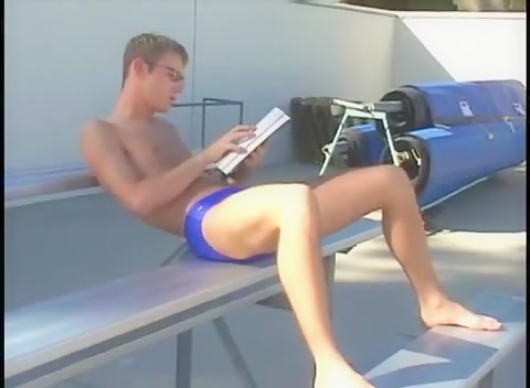 Swim Coach and Athlete