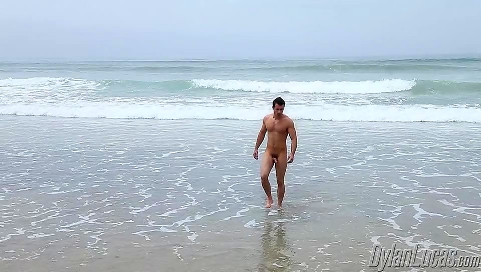 Brock Cooper Jerking Off On The Beach