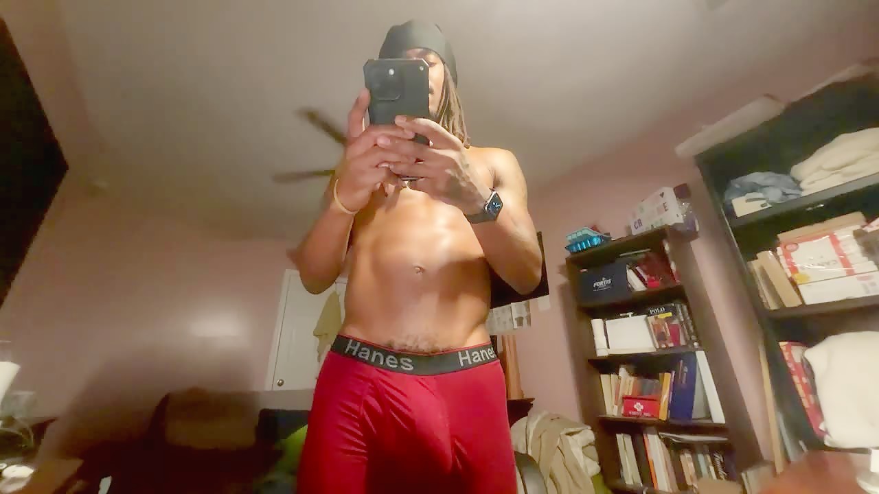 BBC Hunk Showing Off