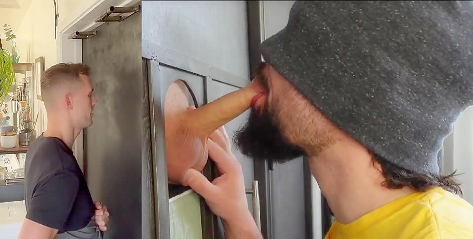 Eager Gloryhole cum pig