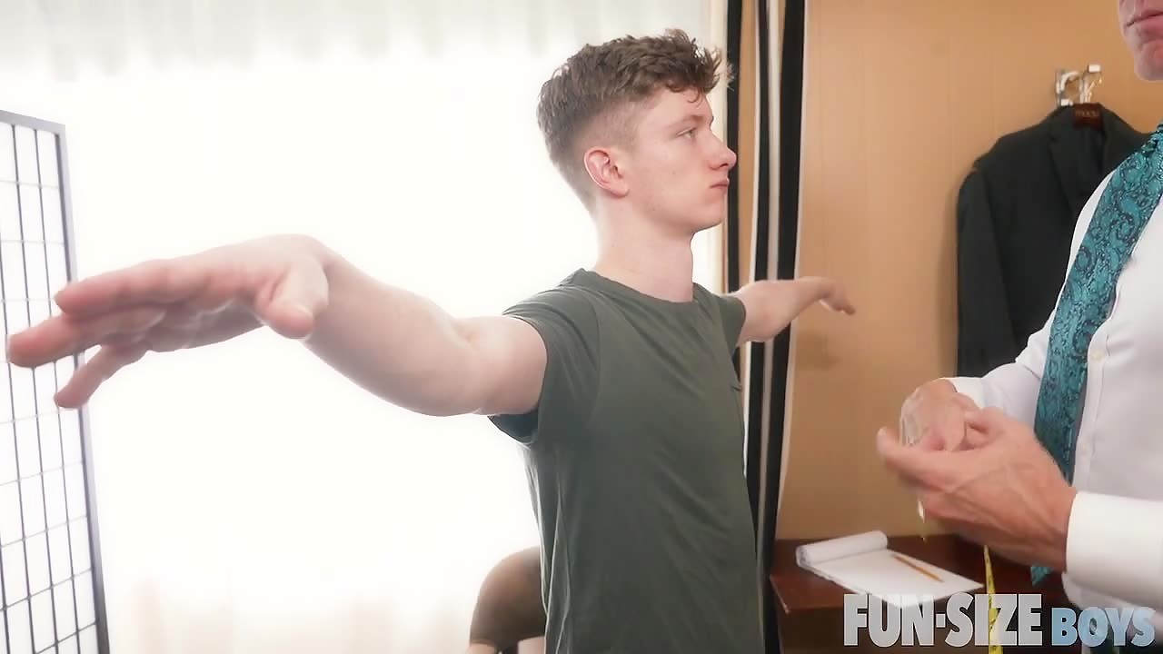 Jonathan And Mr. Steel At The Tailor