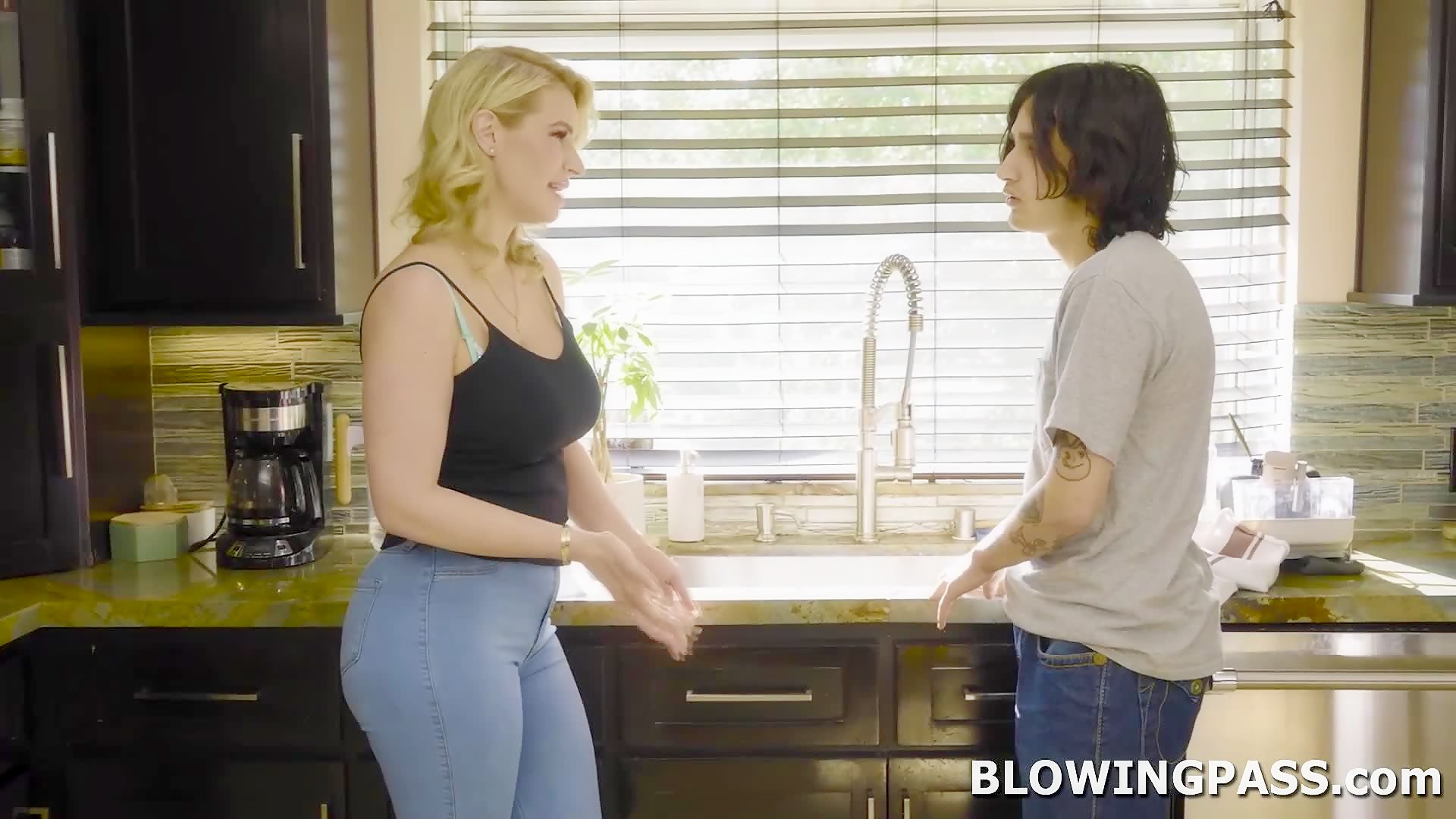 Stepmom will be sucking your cock until I get a girlfriend