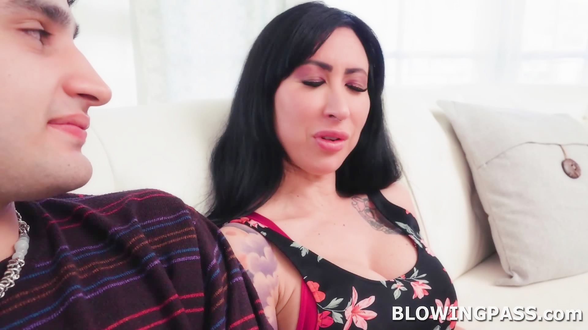 Stepmom prefers her stepson's cock rather than her husband's