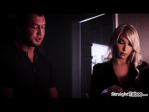 Busty shemale Aubrey Kates lie comes out