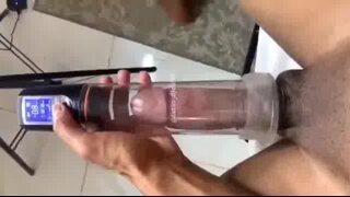 When the cock swells so big in side the penis pump it looks like the pump or the cock might explode